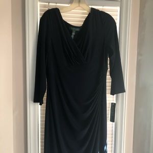 Ralph Lauren Navy Dress Size 12
